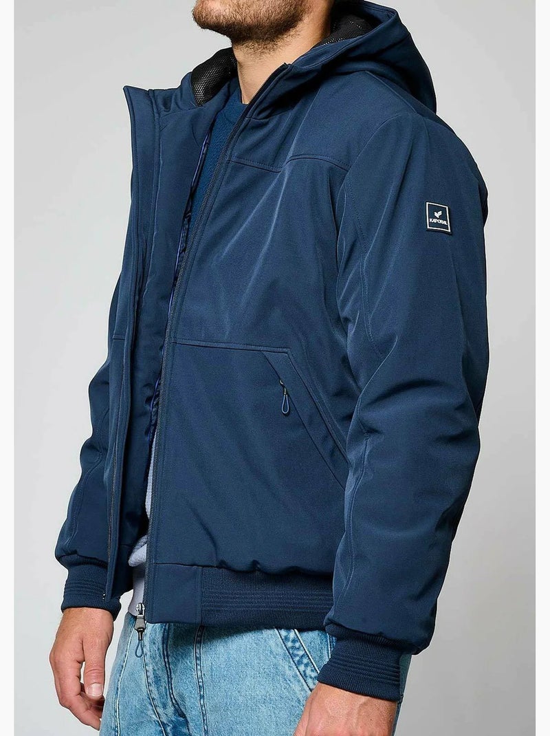 Blouson Kaporal à capuche Bleu foncé - Kiabi