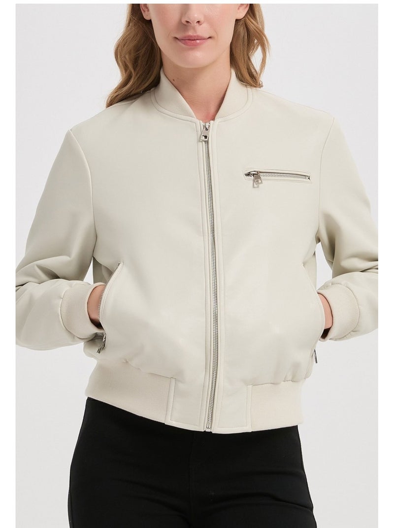 Blouson Kebello Beige - Kiabi