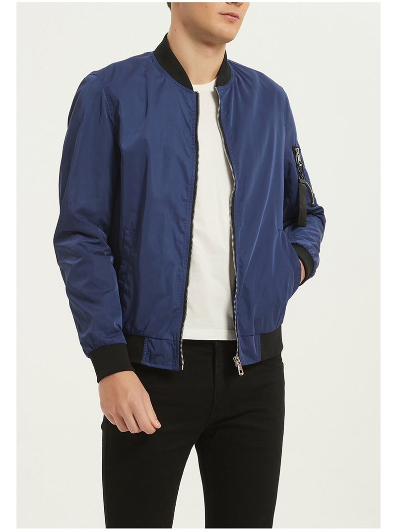 Blouson  Kebello Bleu - Kiabi
