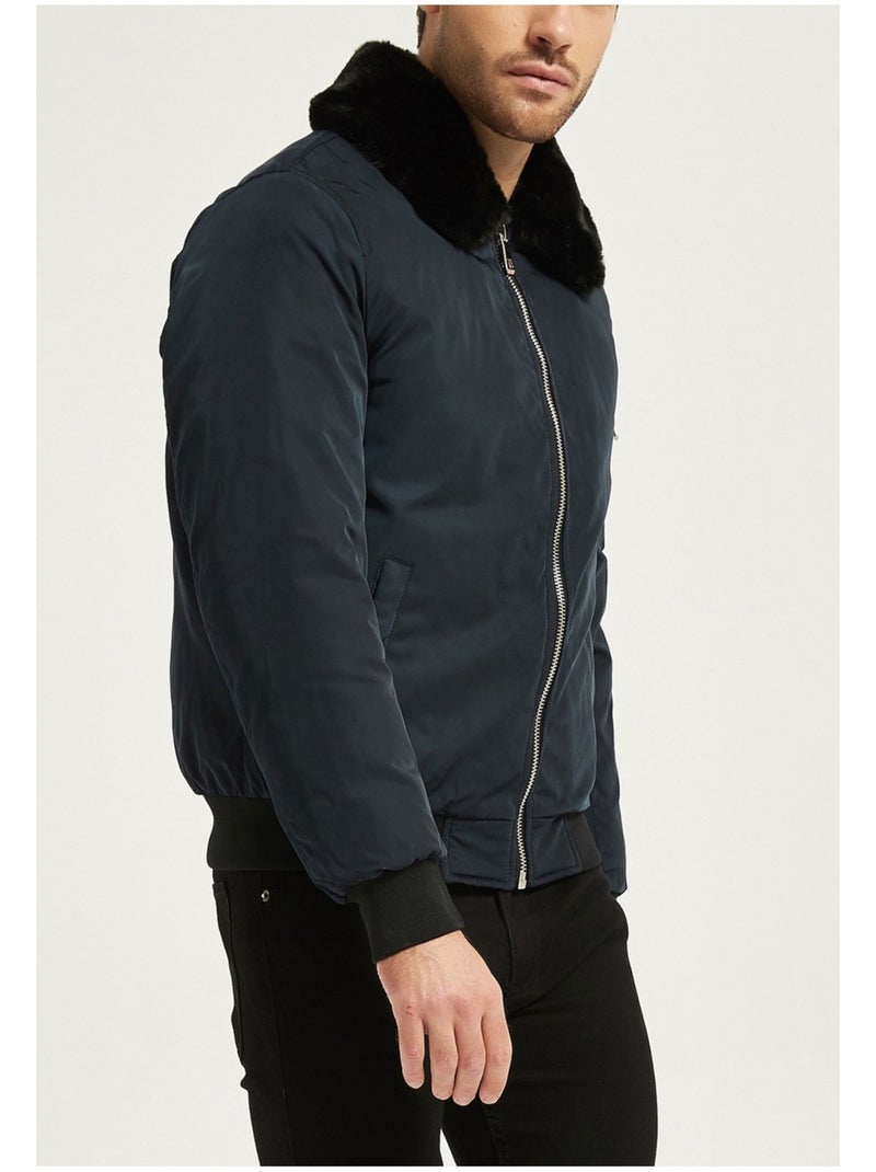 Blouson Kebello Bleu marine - Kiabi
