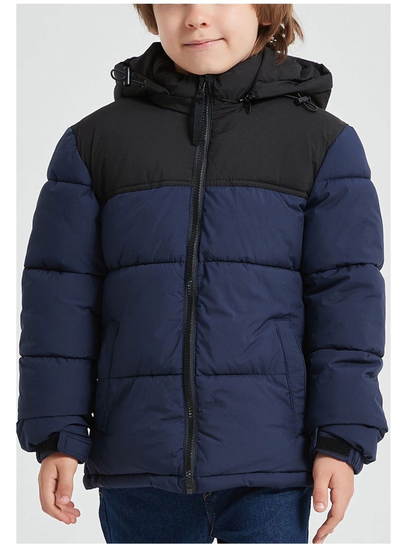 Blouson Kebello Bleu marine - Kiabi