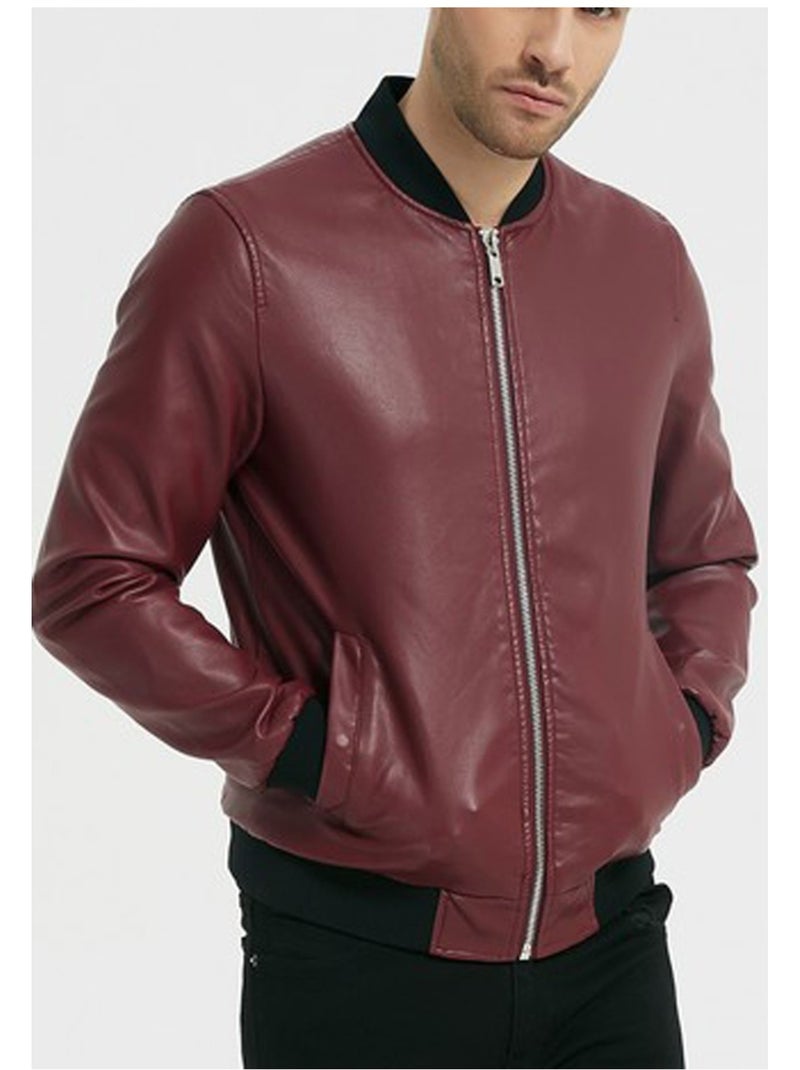 Blouson  Kebello Bordeaux - Kiabi