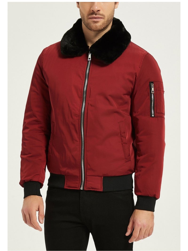 Blouson Kebello Bordeaux - Kiabi