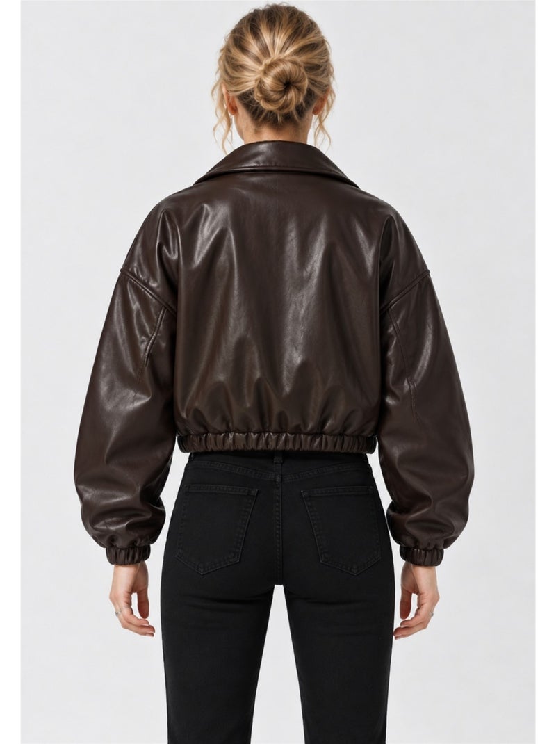 Blouson kebello Marron - Kiabi