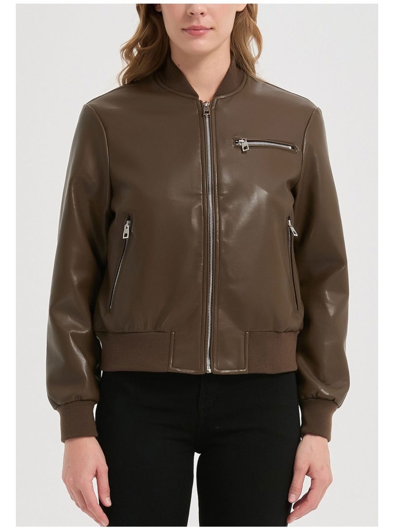 Blouson Kebello Marron - Kiabi