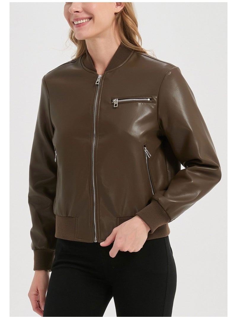 Blouson Kebello Marron - Kiabi