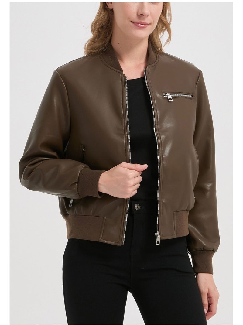 Blouson Kebello Marron - Kiabi