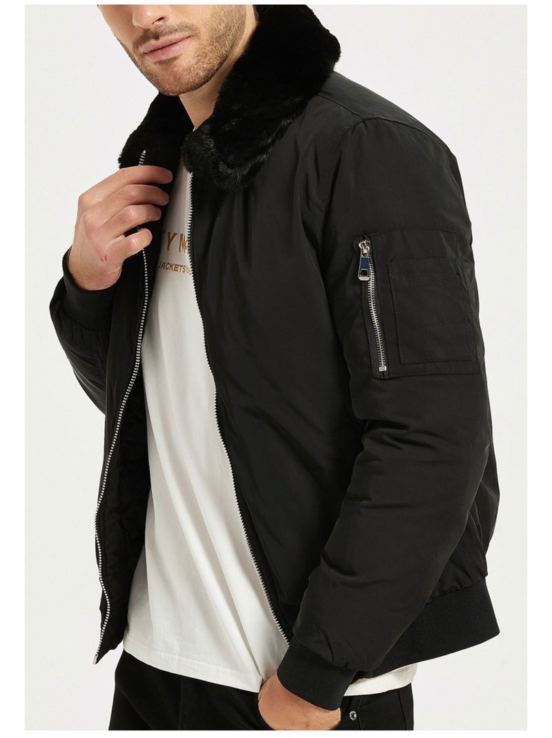 Blouson Kebello Noir Noir - Kiabi
