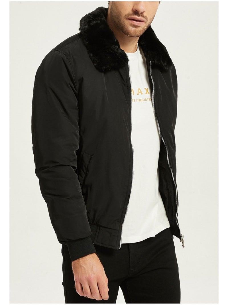 Blouson Kebello Noir Noir - Kiabi