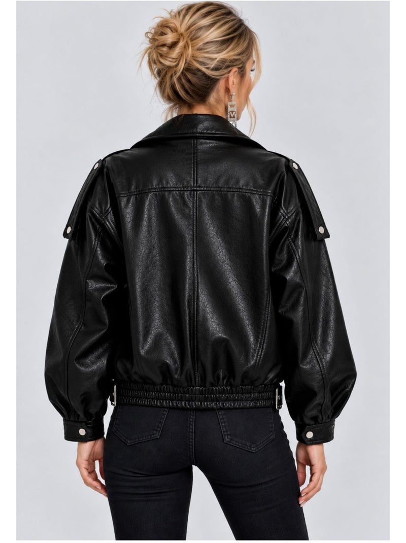 Blouson kebello Noir Noir - Kiabi