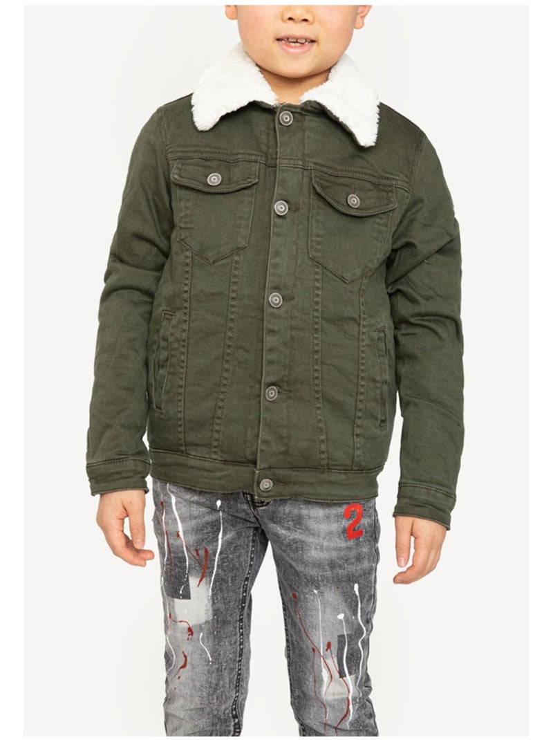 Blouson Kebello Vert - Kiabi