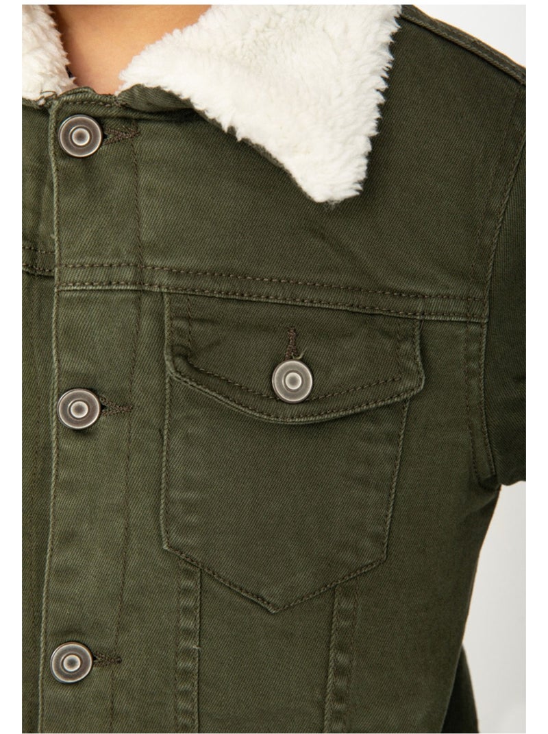 Blouson Kebello Vert - Kiabi