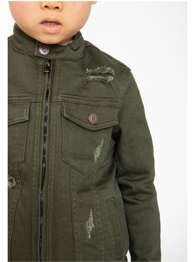 Blouson Kebello Vert - Kiabi