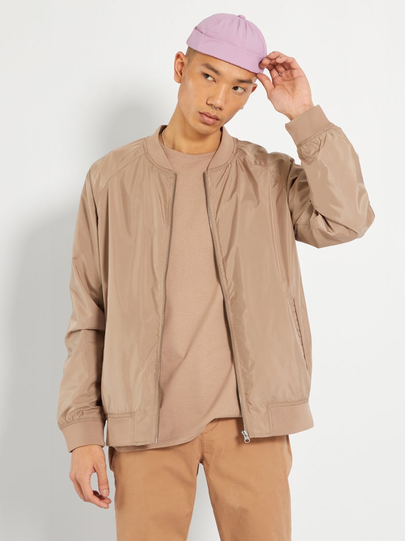 Blouson léger Beige - Kiabi