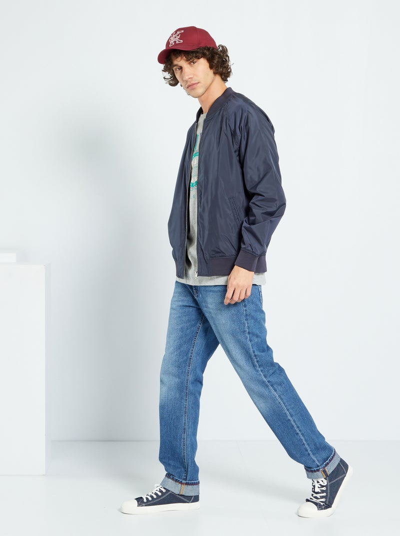 Blouson léger Bleu marine - Kiabi