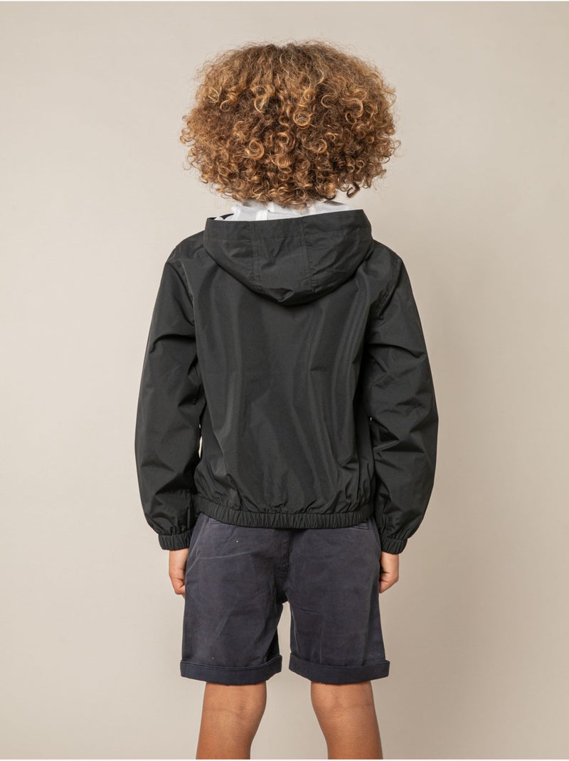 Blouson léger garçon confortable et fluide 'Deeluxe' Noir - Kiabi