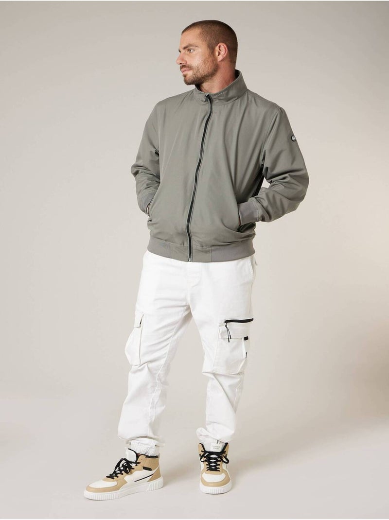 Blouson léger homme moderne et confortable 'Deeluxe' Kaki - Kiabi