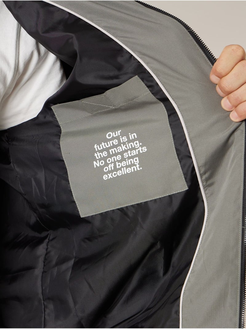 Blouson léger homme moderne et confortable 'Deeluxe' Kaki - Kiabi