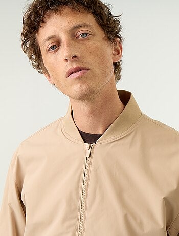 Blouson léger uni zippé