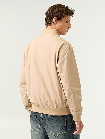Blouson léger uni zippé
