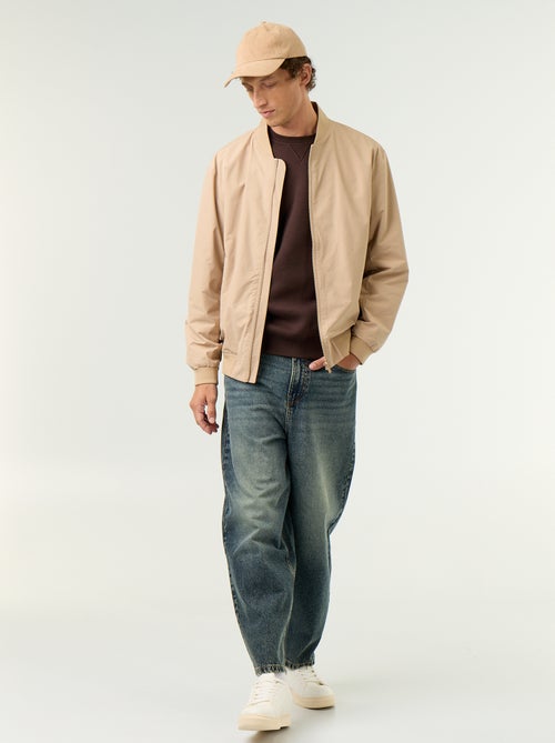 Blouson léger uni zippé - Kiabi Blouson léger uni zippé - Kiabi