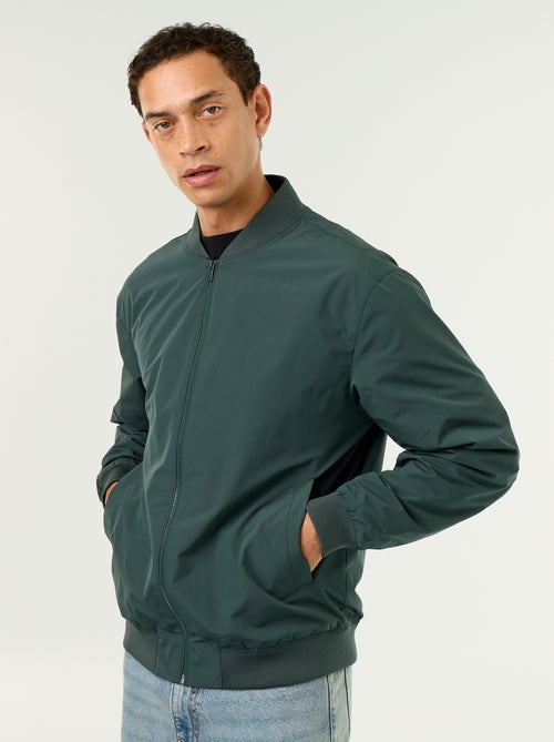 Blouson léger uni zippé - Kiabi Blouson léger uni zippé - Kiabi