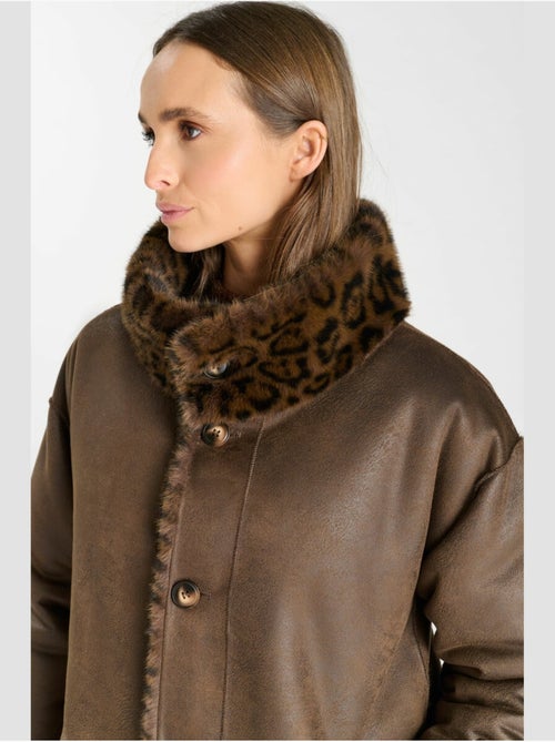 Blouson manel 'le temps des cerises' - Kiabi Blouson manel 'le temps des cerises' - Kiabi