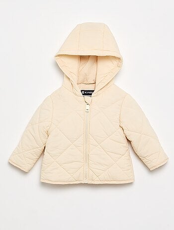 Blouson matelassé à capuche