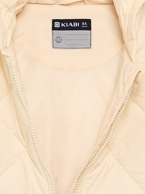 Blouson matelassé à capuche - Kiabi