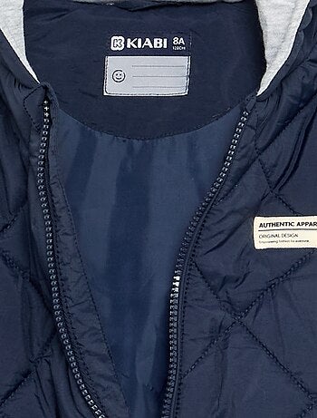 Blouson matelassé à capuche