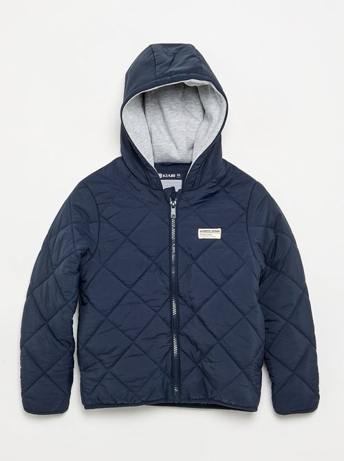 Blouson matelassé à capuche - Kiabi