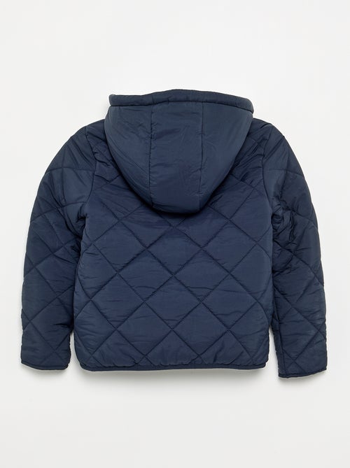 Blouson matelassé à capuche - Kiabi