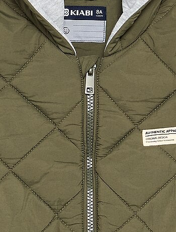 Blouson matelassé à capuche