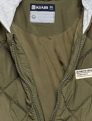 Blouson matelassé à capuche