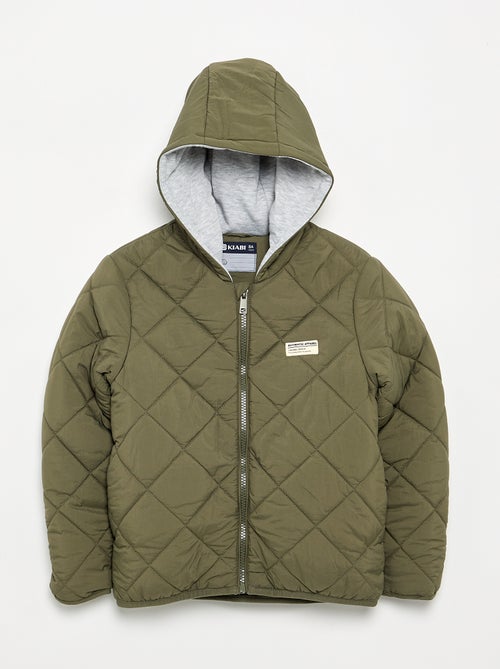 Blouson matelassé à capuche - Kiabi