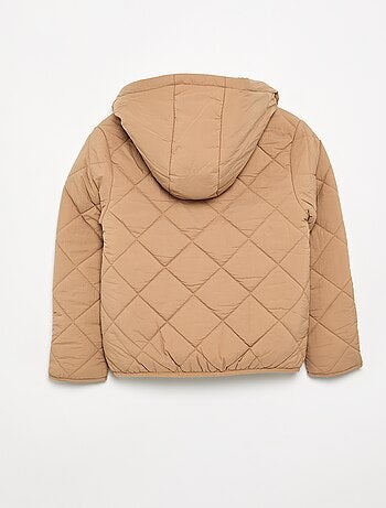 Blouson matelassé à capuche