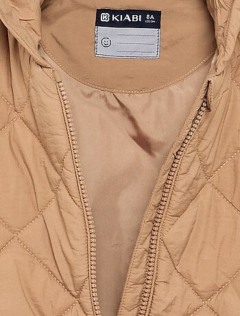 Blouson matelassé à capuche