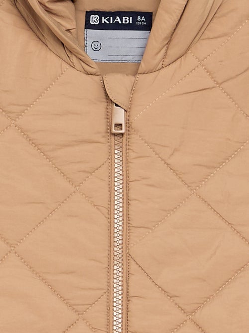 Blouson matelassé à capuche - Kiabi