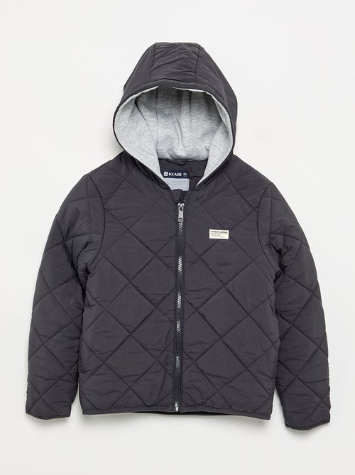 Blouson matelassé à capuche - Kiabi