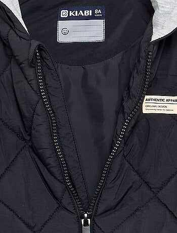 Blouson matelassé à capuche