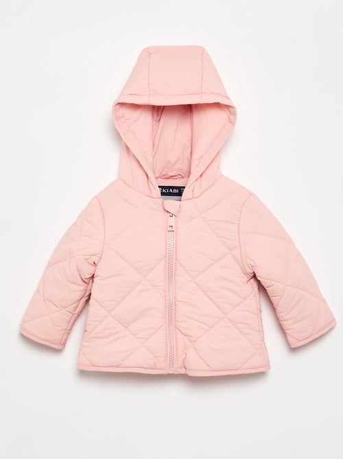 Blouson matelassé à capuche - Kiabi