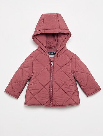 Blouson matelassé à capuche