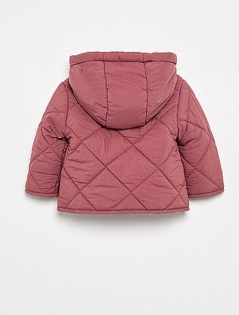 Blouson matelassé à capuche