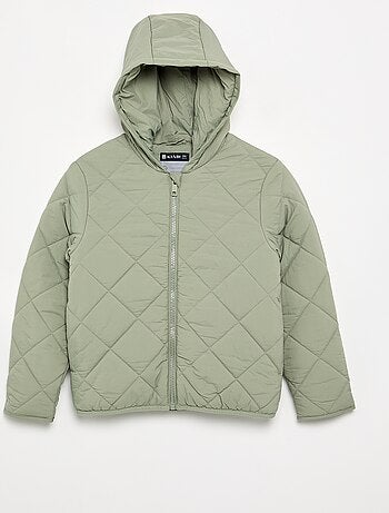 Blouson matelassé à capuche