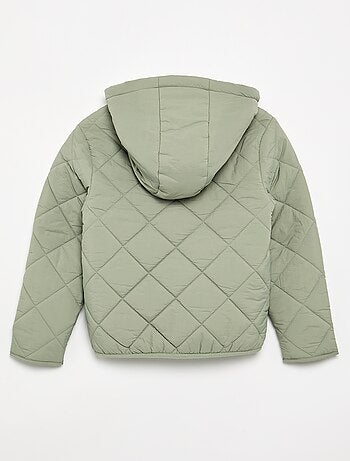 Blouson matelassé à capuche