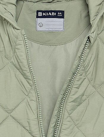 Blouson matelassé à capuche