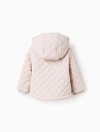 Blouson matelassé avec capuche amovible