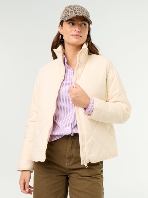 Blouson matelassé et déperlant - Kiabi Blouson matelassé et déperlant - Kiabi