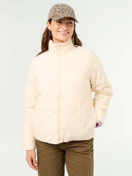 Blouson matelassé et déperlant - Kiabi Blouson matelassé et déperlant - Kiabi