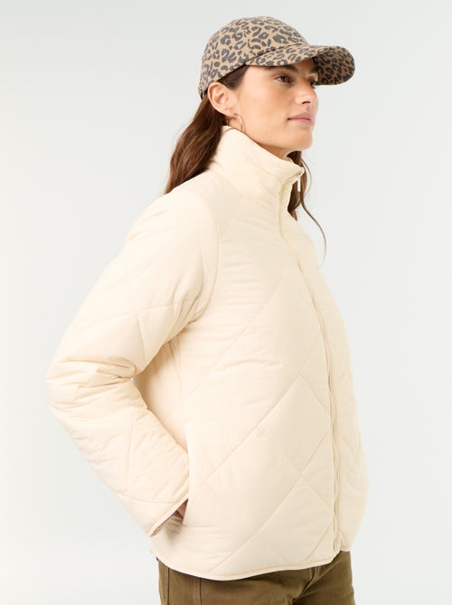 Blouson matelassé et déperlant - Kiabi Blouson matelassé et déperlant - Kiabi